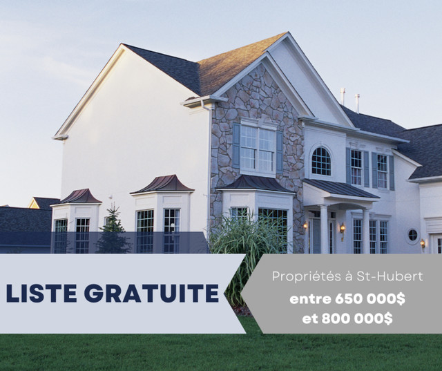 Maison à vendre à St-Hubert dans Maisons à vendre  à Longueuil/Rive Sud