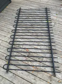Steel fence panel