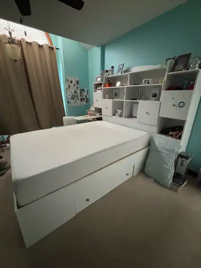 Double Bed with shelving for Sale, View more
