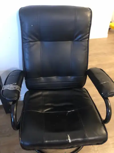 Leather Reclining Chair – Moving Sale, View more