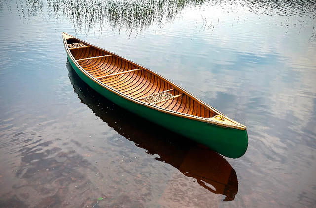 Beautiful 16 ft Cedar Canvas Canoe in Fishing, Camping & Outdoors in City of Halifax