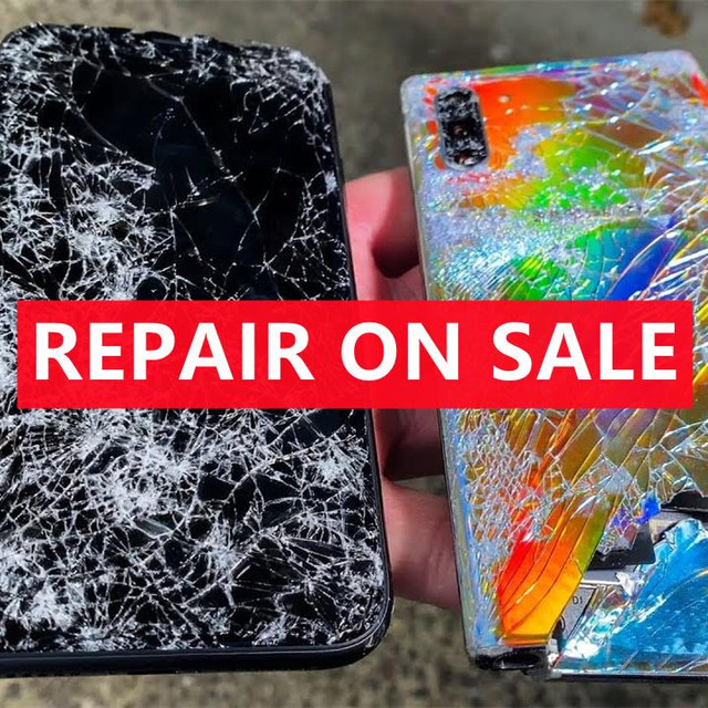 PHONE REPAIR⭐iPhone Samsung iPad Watch broken screen+battery+lcd dans Services pour cellulaires  à Région de Mississauga/Peel