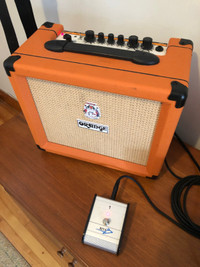 Ampli de guitare Orange Crush 20 RT incluant footswitch