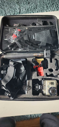 GoPro Hero 2 with accessories 