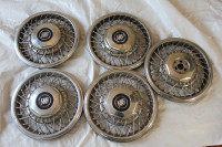 Buick 14" Spoke Hubcaps Wire Wheel Covers