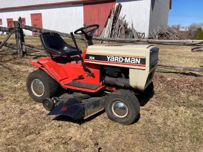 Tracteur à gazon YARDMAN , View more