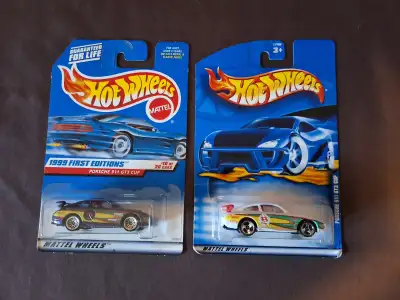 HOT WHEELS PORSCHE 911 GT3 CUP LOT OF 2, View more