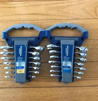 Ratchet wrench set SAE and Metric, View more