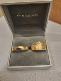 His and Hers 14k Gold Rings $1000