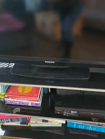 40" Philips colour TV and optional stand, View more