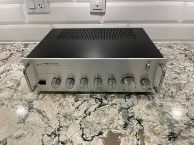 Realistic PA amplifier, View more