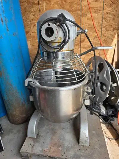 Mix restaurant equipment for sale 20 quart Dough mixer with attachment $800 Commercial coffee grinde...