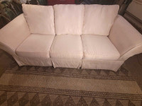 **Free Delivery** Beige While Homes Couch