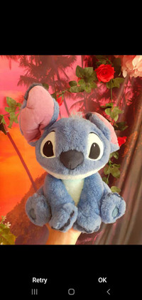 NEW Stitch Disney Plush fluffy