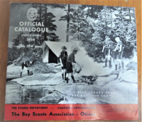 1954 Official Catalogue The Boy Scouts Association Ottawa