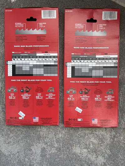 Milwaukee Band Saw Blades, View more