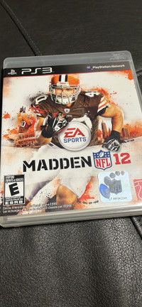 Madden NFL 12 (Sony PlayStation 3, 2011) PS3