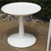 George Oliver® Glocester Plastic/Resin Bistro Table, White29” t