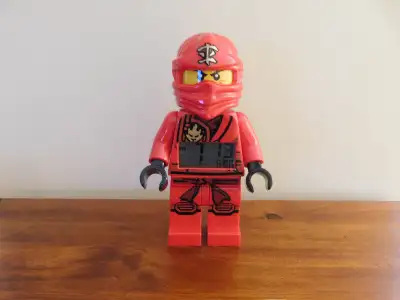 The LEGO Ninjago Kai Minifigure Alarm Clock, View more