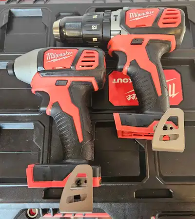 Brand new Milwaukee M18 Impact Driver & Hammer Drill, View more
