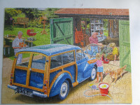 puzzle - Washing Grandpa's Car (300 pcs)