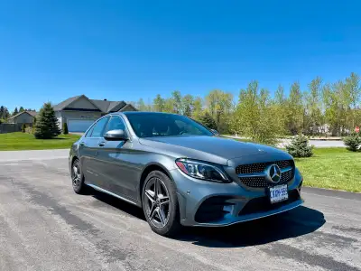 2021 MERCEDES BENZ C300 4MATIC AMG WHEELS COMES WITH WINTERS ON BEAUTIFUL AFTERMARKET RTX WHEELS LOW...