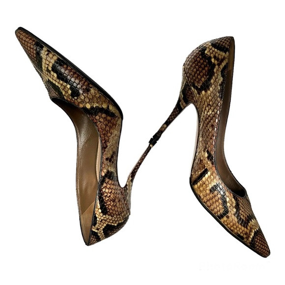 Sebastian python leather pumps in Women's - Shoes in Downtown-West End