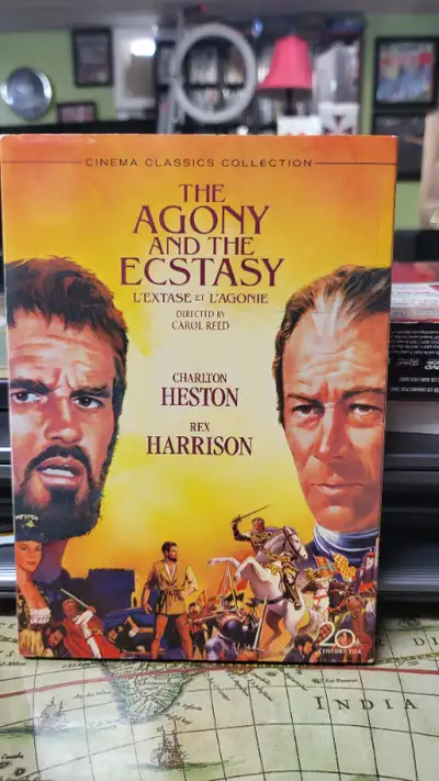 Let's make a movie about the conflicts between Michelangelo and Pope Julius II during the 1508–1512...