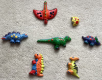 Jouet pour enfant (14) - Bricolage Dinosaures en plâtre