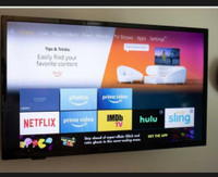Insignia 32" smart tv télé intelligent  fire tv amazon 4k 1080p 