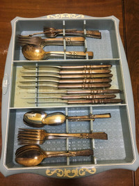 MOVING SALE! Antique Utensils, Serving Trays and More