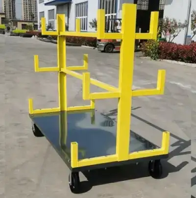 48” Steel Pipe Rack – Rolling Storage, View more