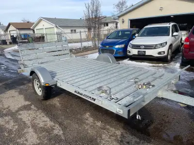 For Sale 2015 Karavan Trailer Flat Deck 2990-72-12 1 Axle galvanised trailer Newer Tires Asking $3,9...