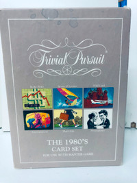 Trivial Pursuit The 1980's Card Set Add-on