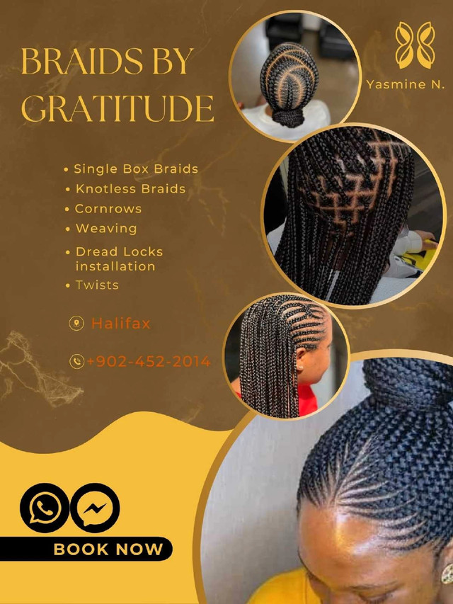 Hair by Gratitude in Health and Beauty Services in City of Halifax