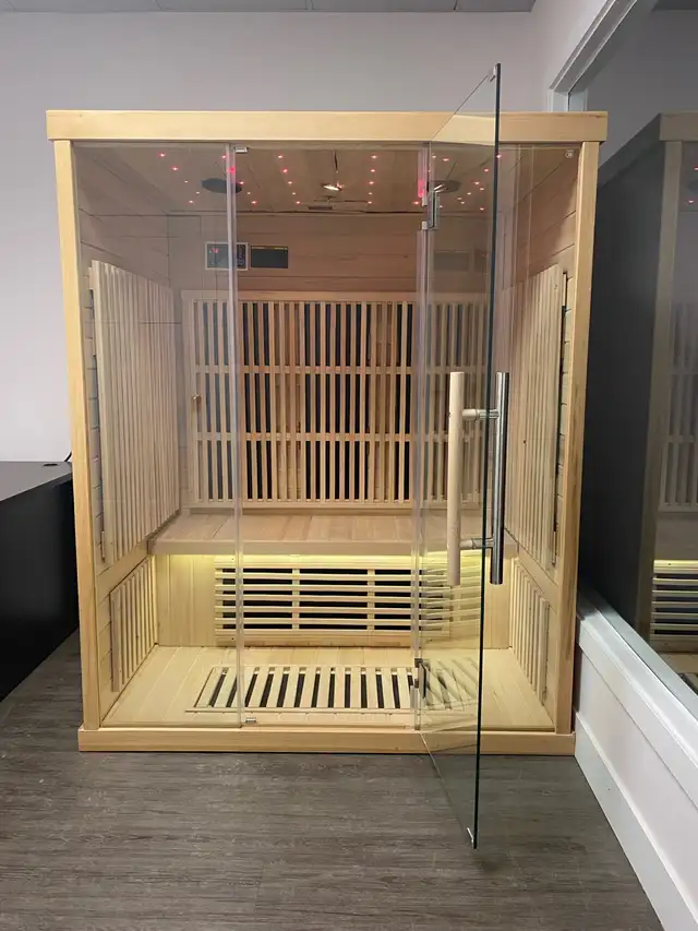 3 PERSON ZERO EMF FAR INFRARED SAUNA  in Health & Special Needs in Edmonton - Image 9