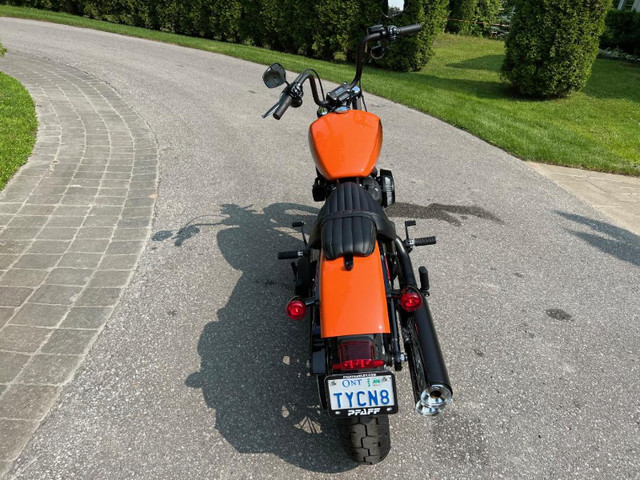 2021 Harley Davidson FXBBS Street Bob almost NEW only 58 kms! in Street, Cruisers & Choppers in Markham / York Region - Image 3