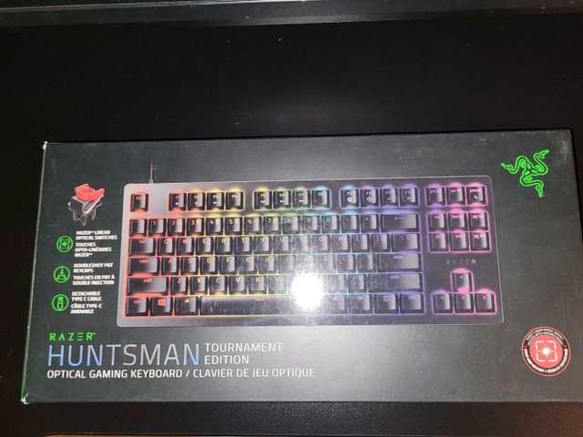 RAZER Huntsman Tournament Edition Gaming Keyboard - $100 OBO in Mice, Keyboards & Webcams in Edmonton - Image 2
