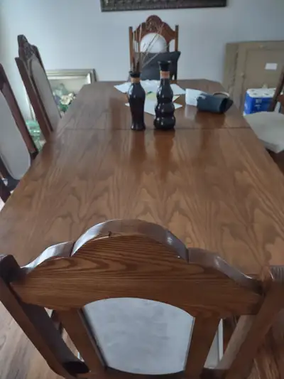 Dining Table + 8 chairs/ and Buffet, View more