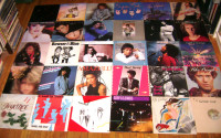 30 vinyles 80s ROCK POP pour $30