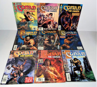 Conan the Savage (first issues 1 to 9) - Marvel Comics books