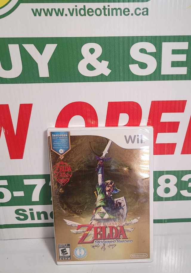Legend Of Zelda Skyward Sword Nintendo Wii NEW in Nintendo Wii in Barrie - Image 3