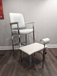 Pedicure Chair White 