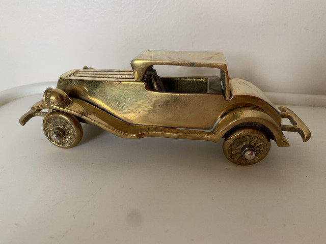 Vintage Model T Brass Car in Arts & Collectibles in Moose Jaw