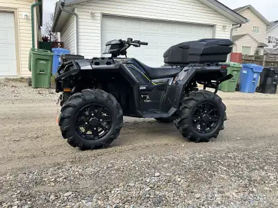 Well-maintained 2019 Polaris Sportsman 850 SP Premium in blue-gray, purchased new in Jan 2020. Only...