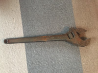 Vintage CRESCENT AT 118,18'' Adjustable Wrench,Tapered Handle US