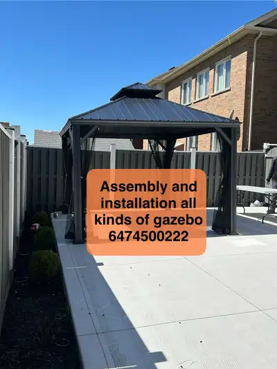 gazebo assembly, View more