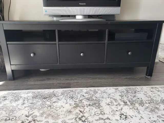 TV stand, black, IKEA in perfect condition63760518941569121