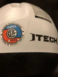 Itech skating and hockey helmet. 