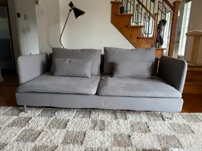 Ikea Soderhamn Sofa - Excellent shape - 78 inches, Voir plus